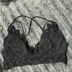 Elegant Black Lace Bralette